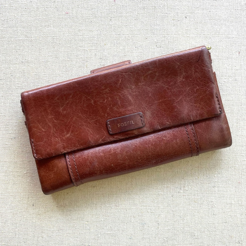 Fossil Leather Wallet